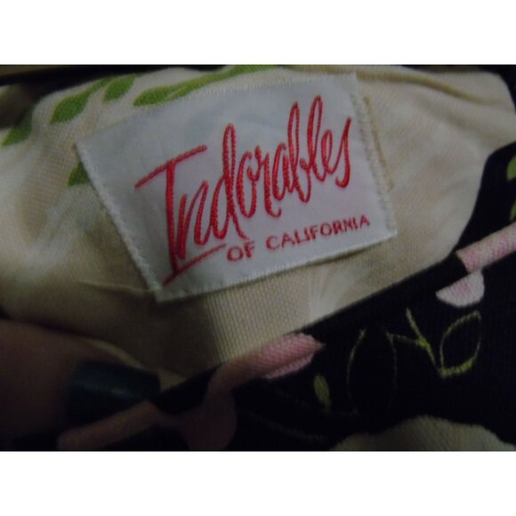 Vintage 1960’s Indorables Of California Maxi Flower Power Pant Suit Cool & Funky - Picture 5 of 10